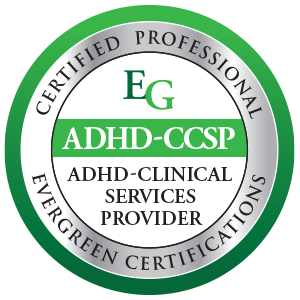 Julia Muscoiona, H. BA, MACP, RP 1 ADHD Certified Clinical Services Provider badge Julia D'Addurno, RP