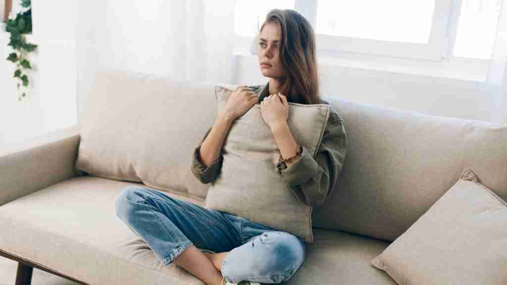 January 2026 blog posts Sad Woman hugging pillow